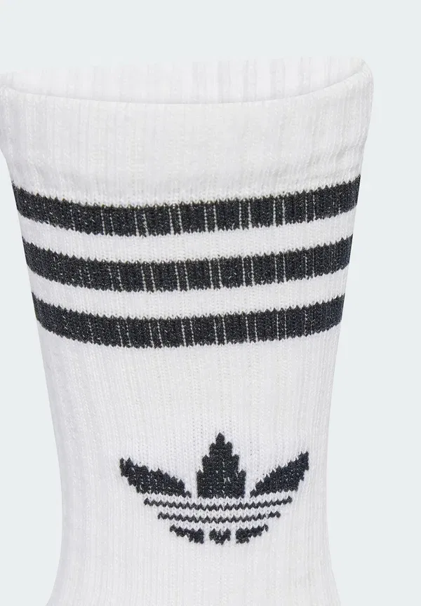 Носки 3 пары Adidas Originals, белый черный — фото 2