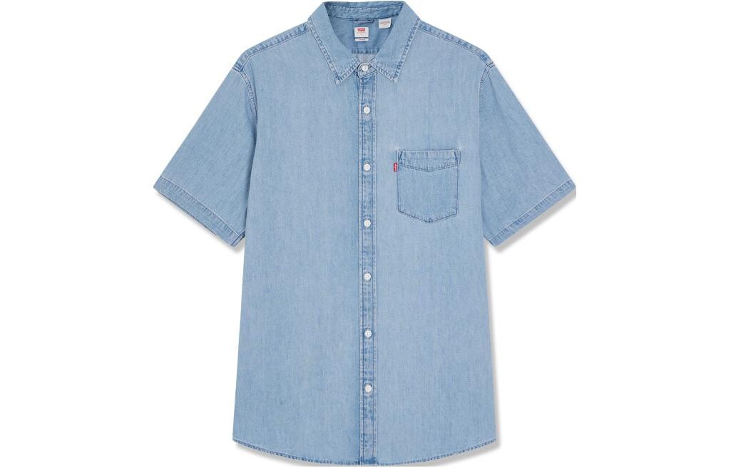 

Рубашка мужская джинсовая синяя Levi’S, синий