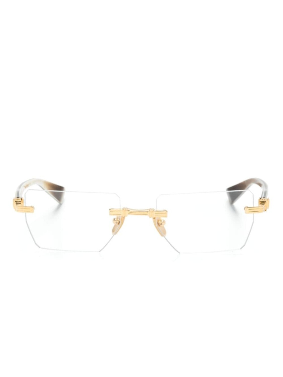 

Balmain Eyewear очки Pierre BPX в прямоугольной оправе, золотистый