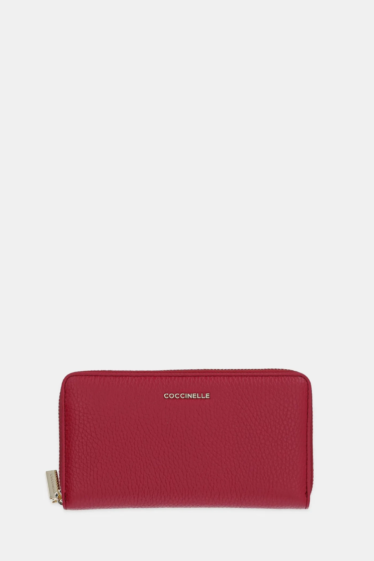 

Кожаный кошелек Coccinelle, розовый