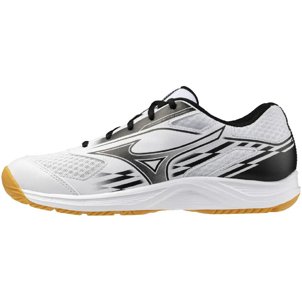 Кроссовки для настольного тенниса «Crossmatch Smash» от Mizuno, White X Pink — фото 4