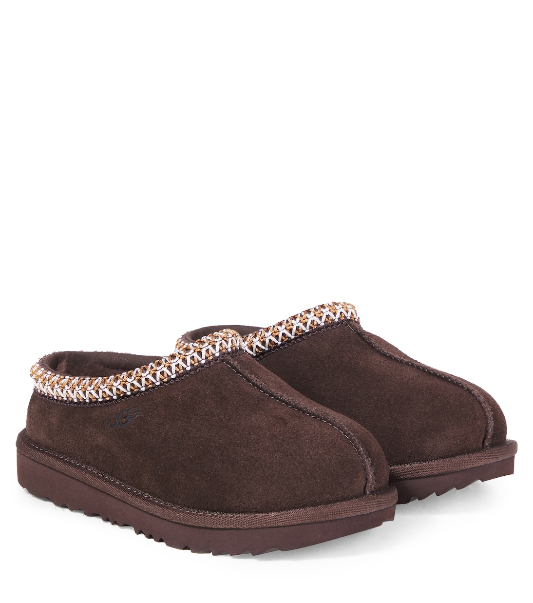 

Тапочки из замши Tasman UGG Kids, Dusted Cocoa
