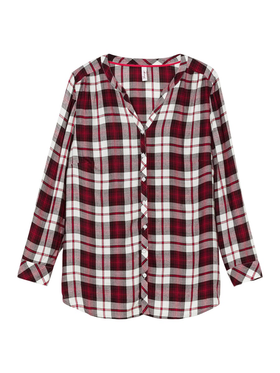 

Блузка SHEEGO Blouse, цвет burgundy/pastel red