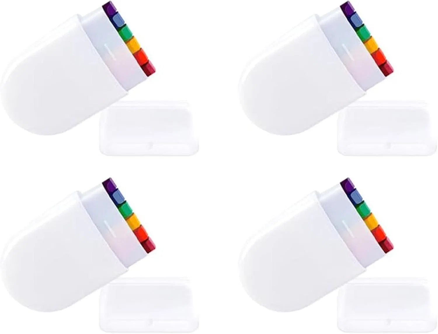 Набор красок для лица и тела SOlispec, 4 шт., радужные полосы