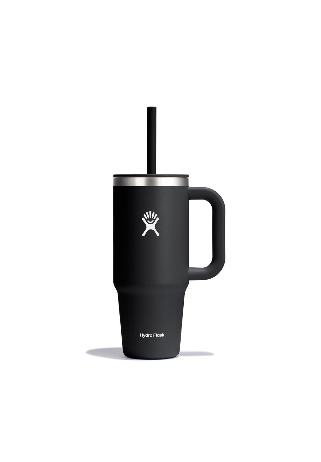 

Чёрная дорожная бутылка для напитков 710 мл Tumblers Hydro Flask