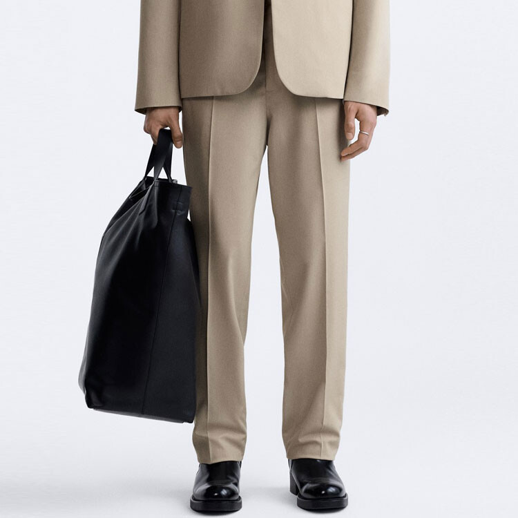 Костюм Брюки Мужские Загар Zara, цвет Tan — фото 3