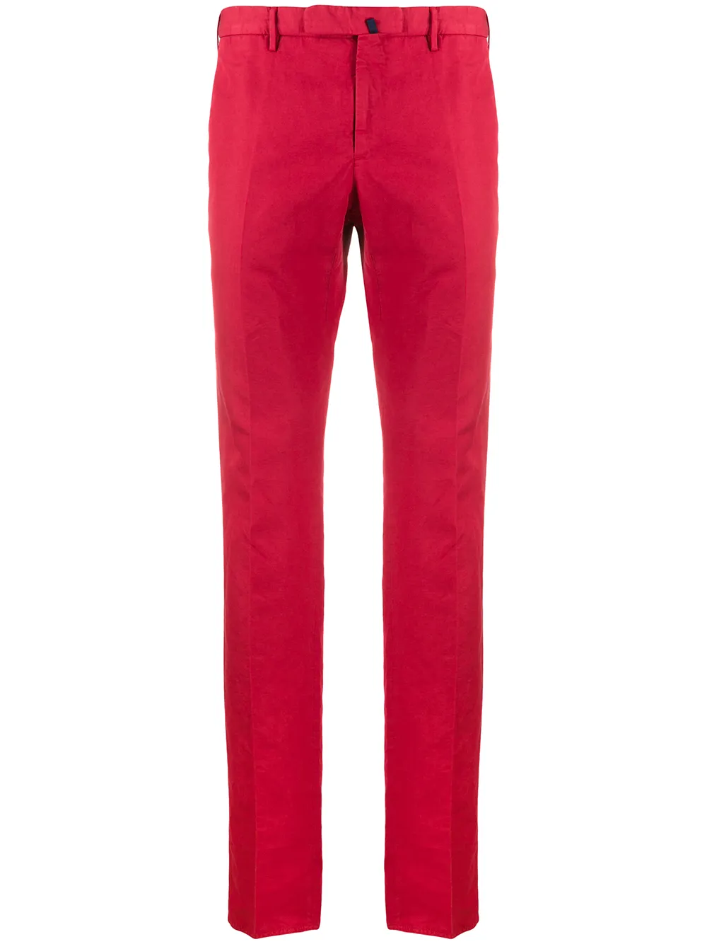 

Брюки кроя слим Incotex, красный