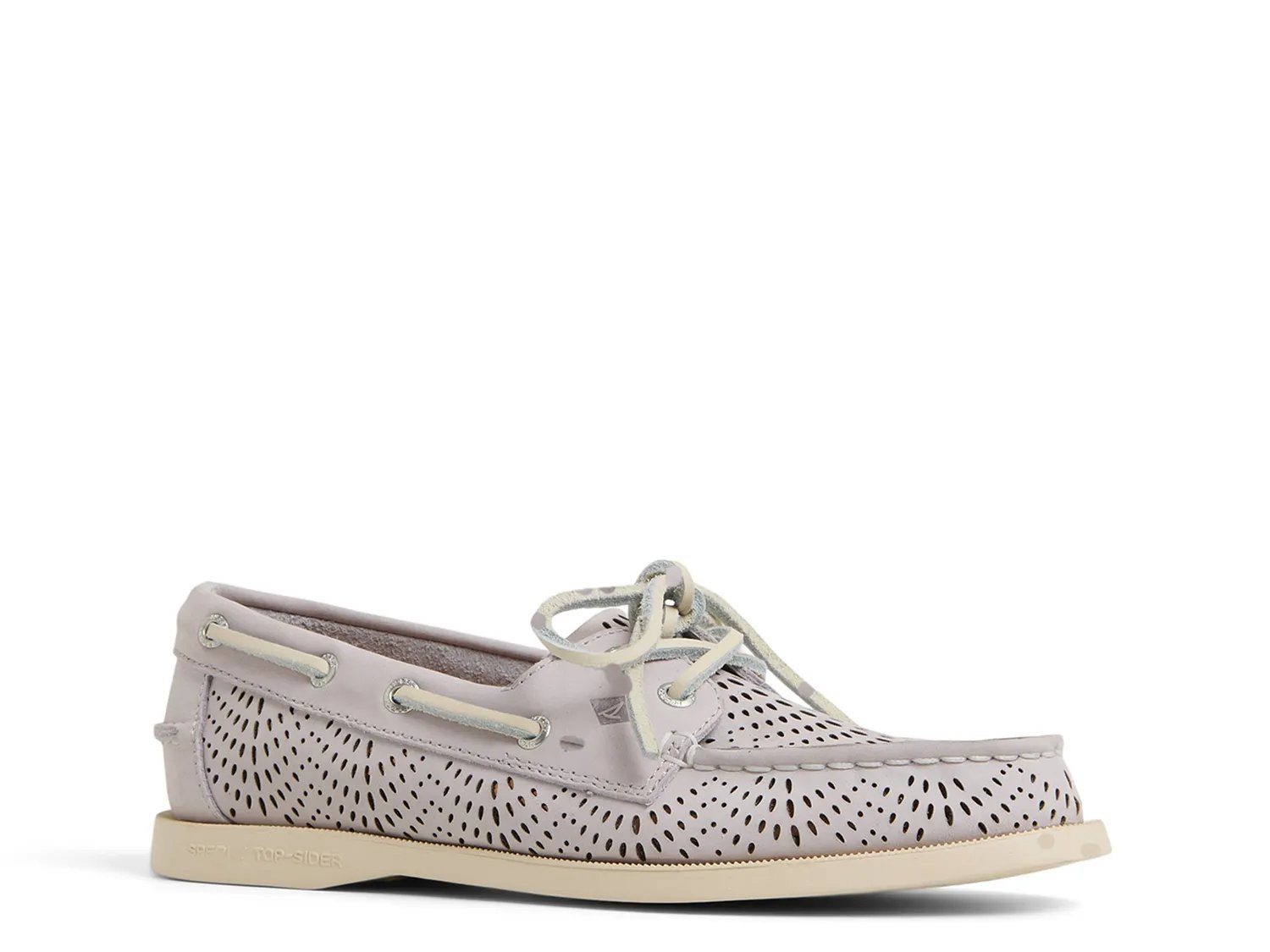 Туфли-лодочки Sperry Authentic Original 2-Eye Perforated Boat Shoe, Dusty Lilac