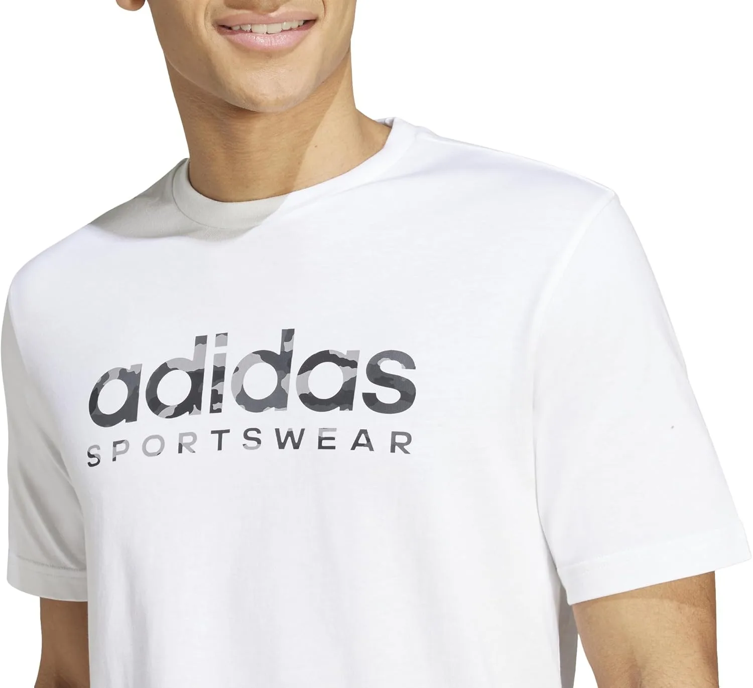 Футболка adidas Camo Linear Graphic — фото 4