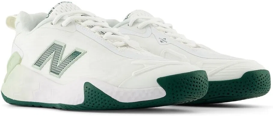 Кроссовки для тенниса Fresh Foam X Ct-Rally New Balance, White/Marsh Green — фото 4
