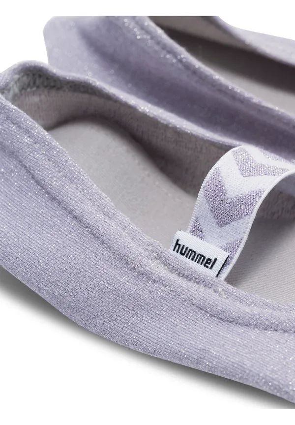 Спортивные балетки с ремешком на щиколотке Hummel, Lavender Gray — фото 4