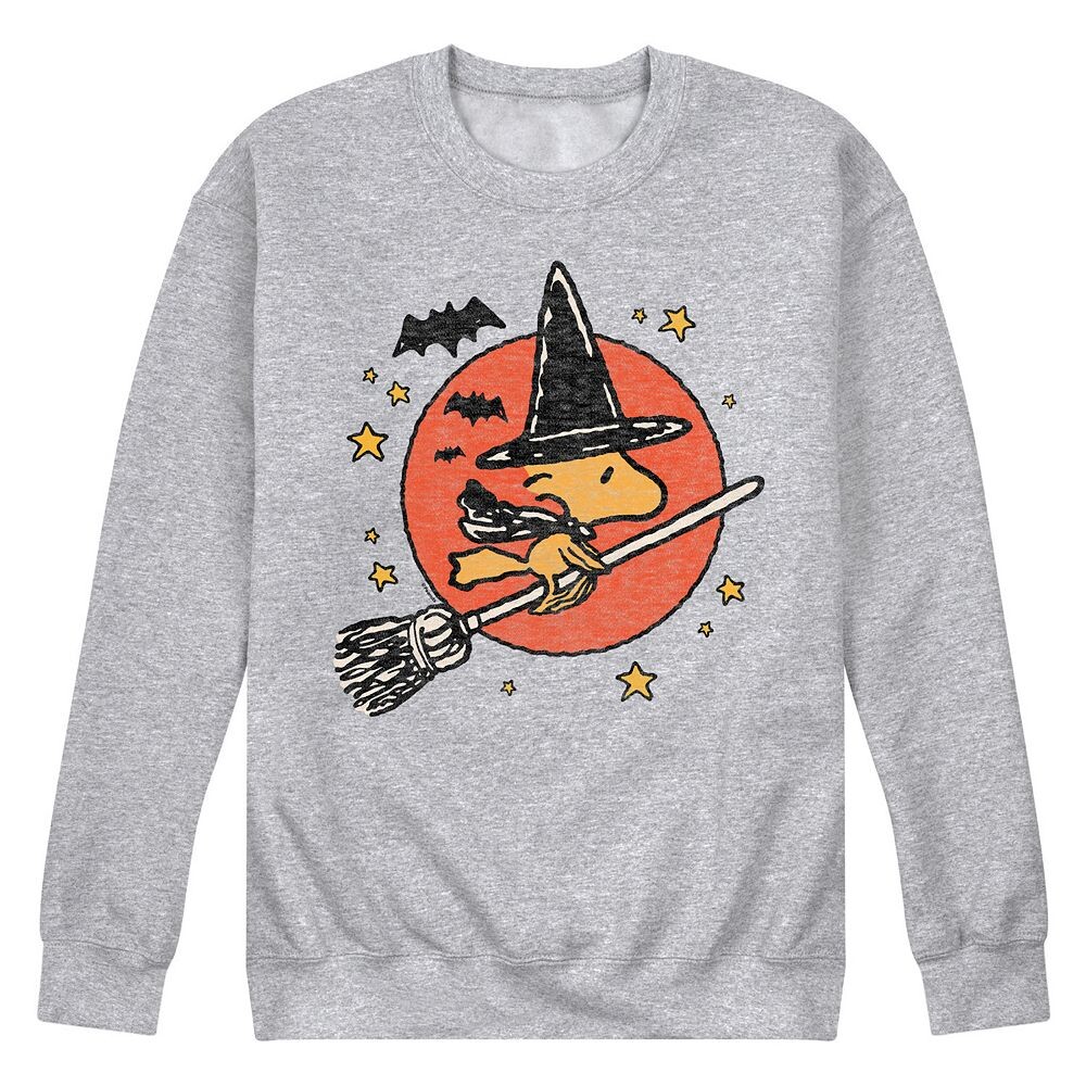

Мужской флисовый свитшот Peanuts Woodstock Witch Licensed Character, цвет Gray Heather