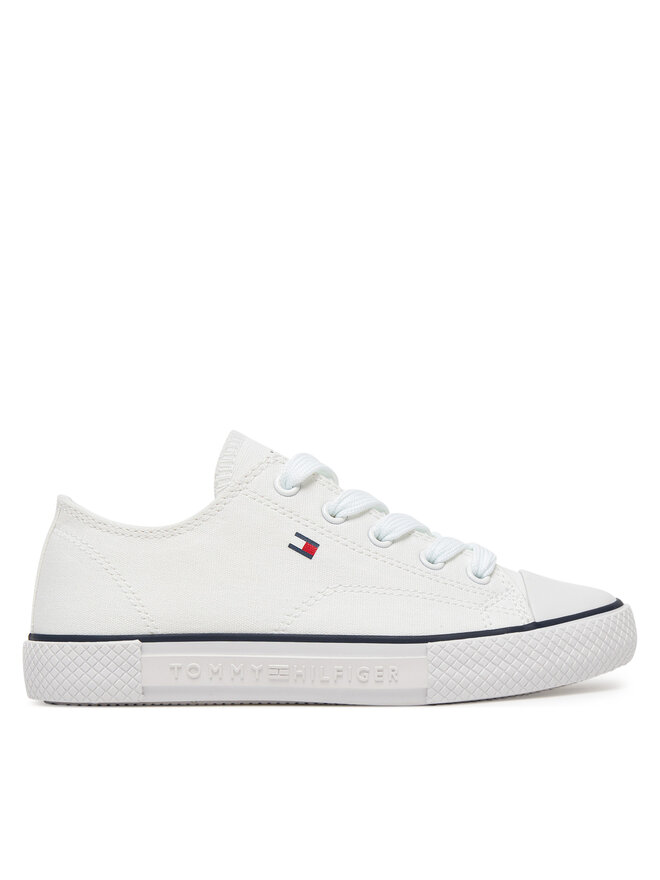 

Кроссовки из ткани T3X9-33846-0890100 Tommy Hilfiger, белый