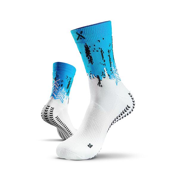 

GEARXPRO Носки для паделя SOXPro Padel с защитой от растяжений, бело-голубые