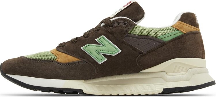 Кроссовки Teddy Santis x 998 Made in USA 'Brown Green', коричневый — фото 3