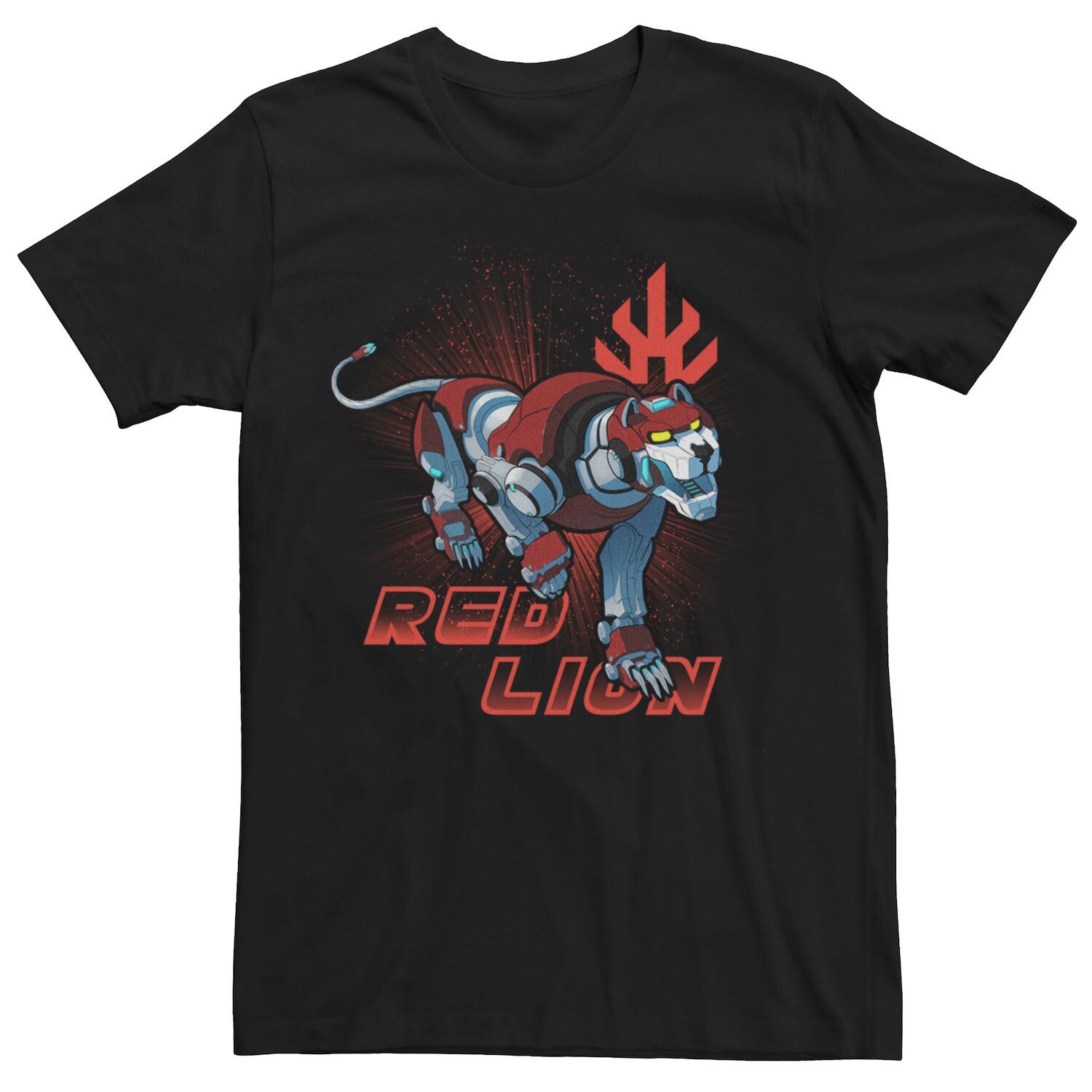 

Мужская футболка Voltron: Legendary Defender Red Lion Licensed Character