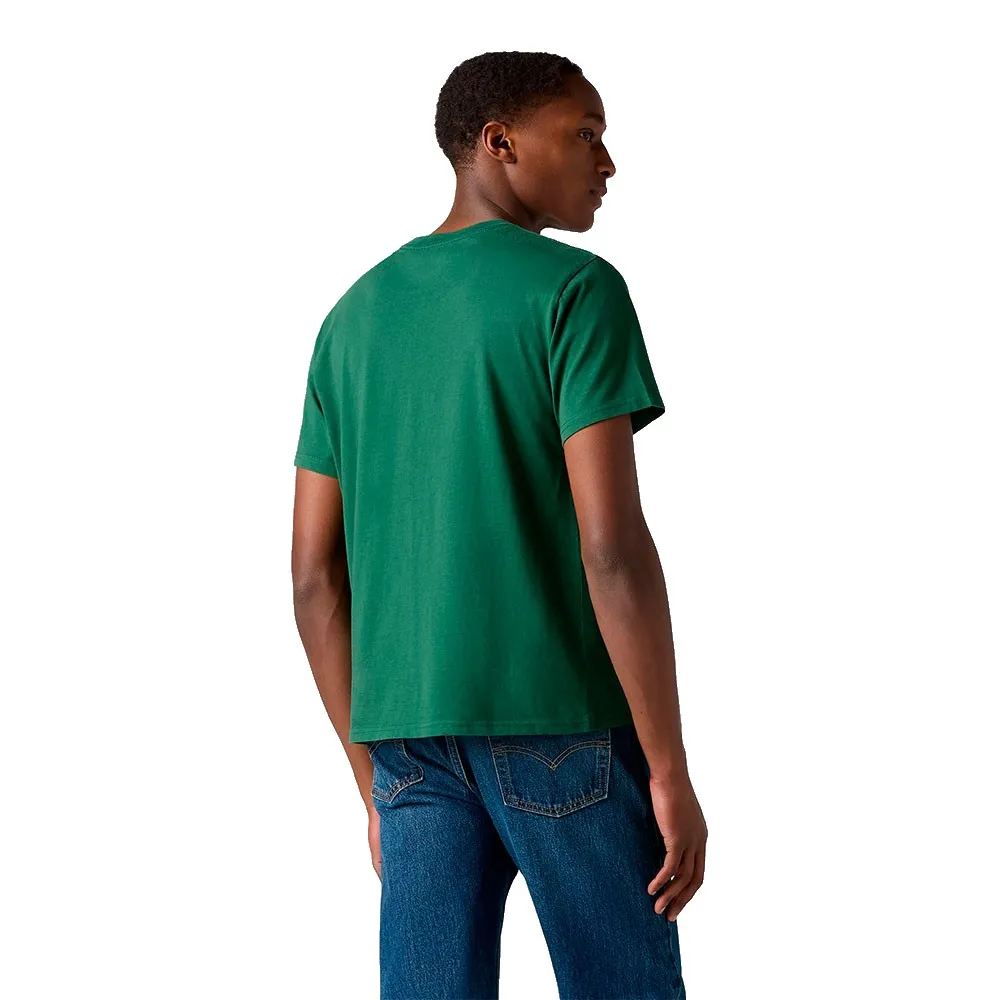Футболка с коротким рукавом Levi's Relaxed Fit, зеленый — фото 2