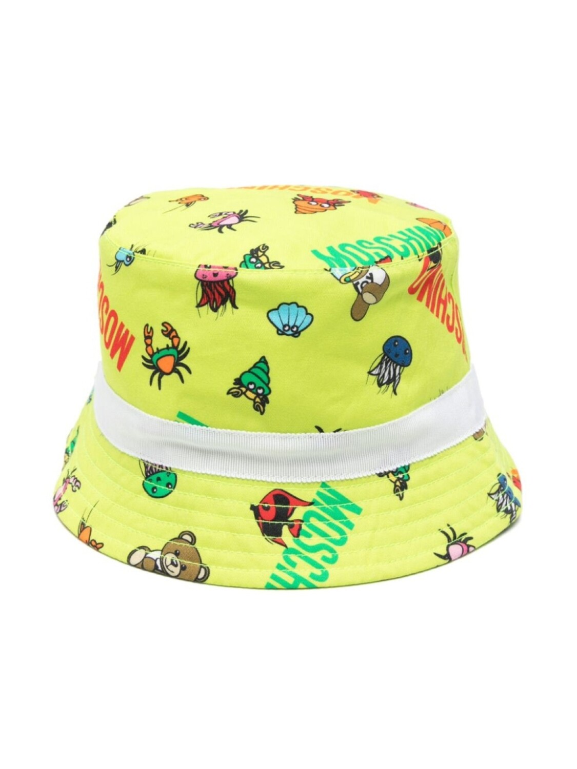 

Moschino Kids панама Teddy Bear, зеленый
