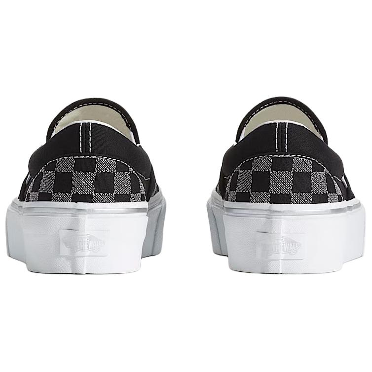 Классические слипоны для скейтборда Unisex Vans, черный — фото 4