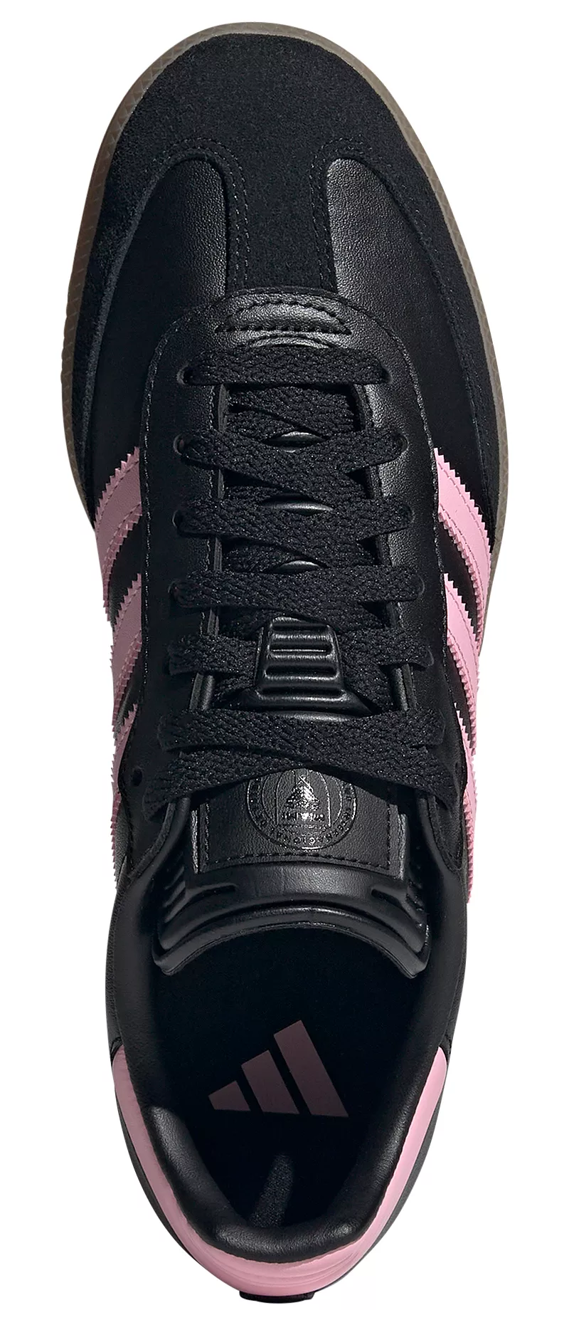 Adidas Samba Messi Кроссовки для мини-футбола, черный/розовый — фото 4