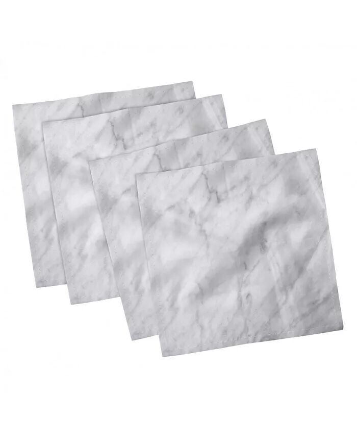 

Мраморный набор из 4 салфеток, 18 x 18 дюймов Ambesonne, мультиколор