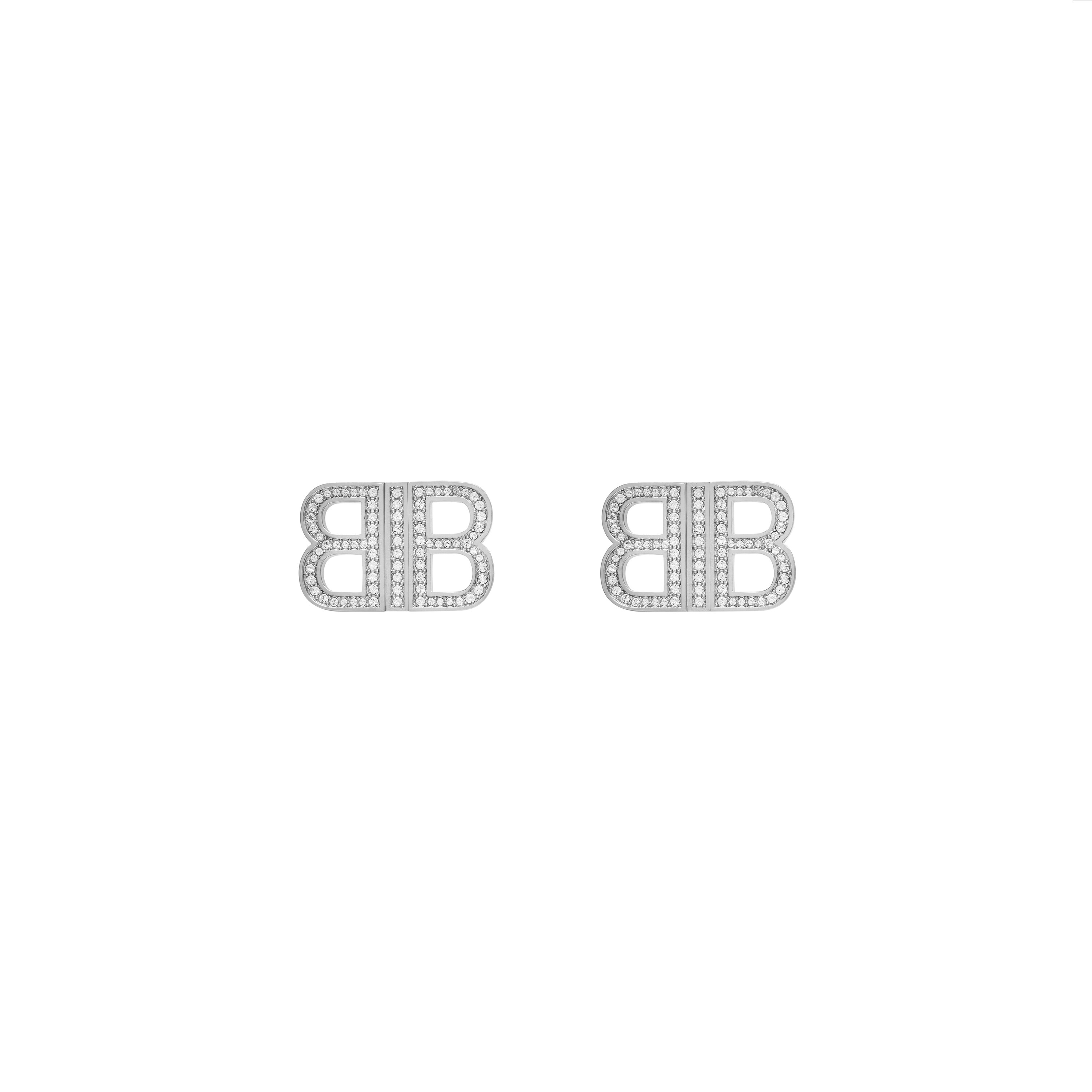 

Серьги BB 2.0 XS BALENCIAGA, серебряный