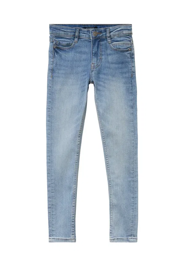 Джинсы Creeks, модель easy skinny jeans с 5 карманами и регулируемым поясом, цвет деним дабл стоун