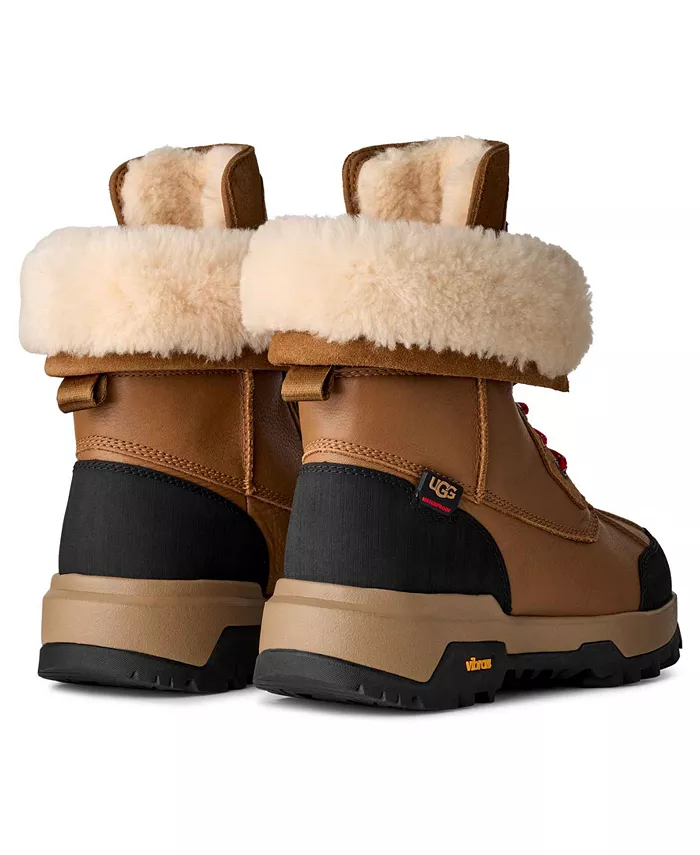 Женские сапоги UGG Adirondack XXV с круглым носком Ugg, коричневый — фото 3
