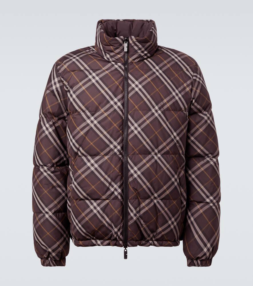 

Двусторонняя пуховая куртка Burberry, Truffle Ip Check