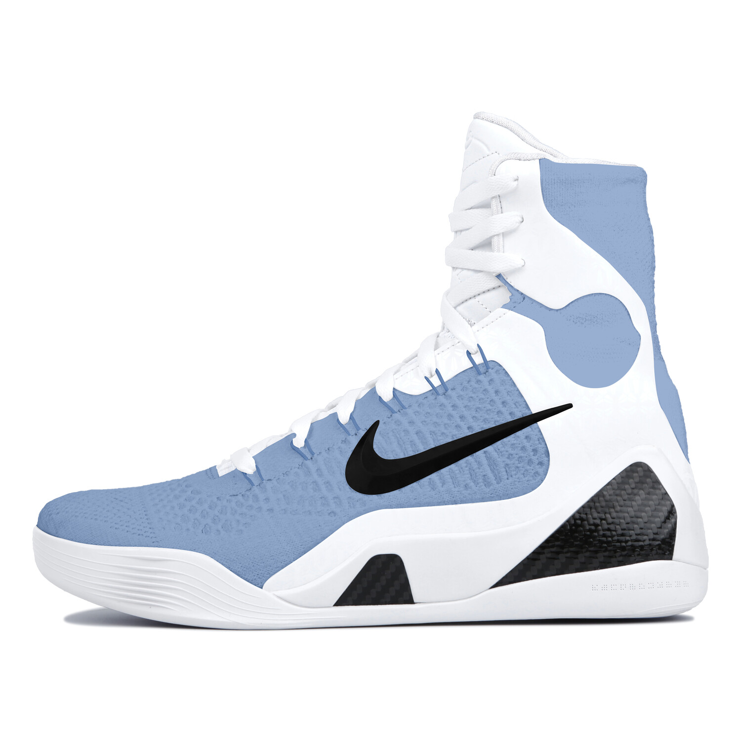 

Баскетбольные кроссовки Kobe 9 Basketball Shoes Unisex High-Top White/Blue Nike