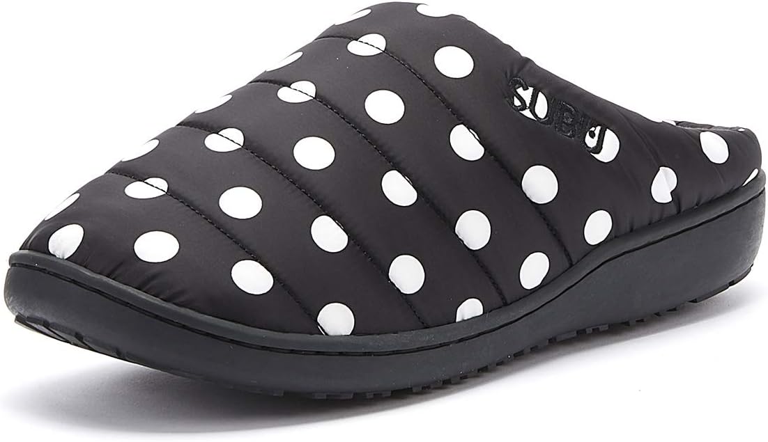

Тапочки SUBU для осени и зимы - домашняя обувь для улицы и дома, мягкая четырехслойная амортизация, водоотталкивающие, с дополнительным утеплением, прочная резиновая подошва, тапочки для мужчин и женщин, Polka Dots