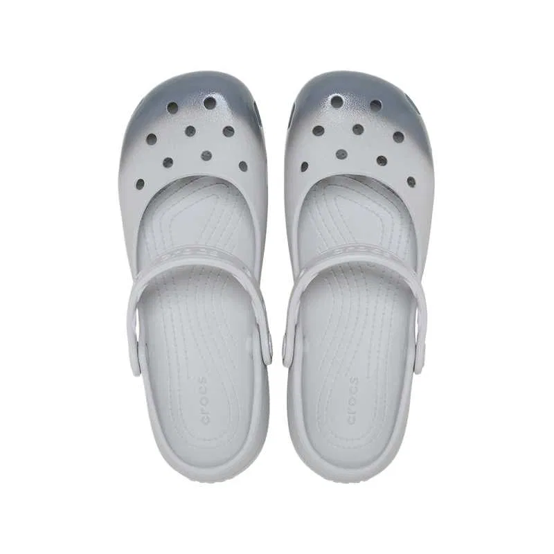 Детские клоги Crocs Elegant Gray — фото 4