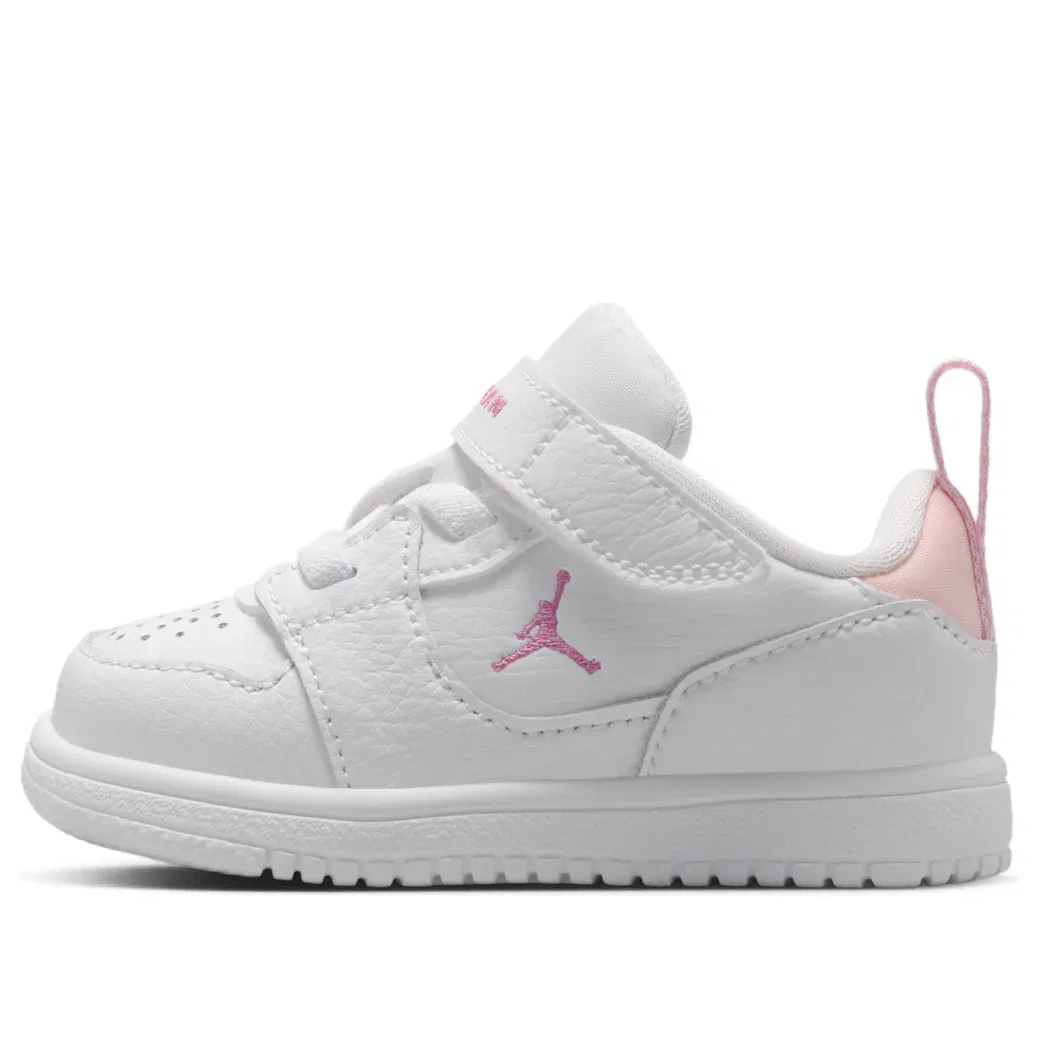 Кроссовки Air Jordan Court Connect Low 'White Pink Foam' IQ6047-101, белый