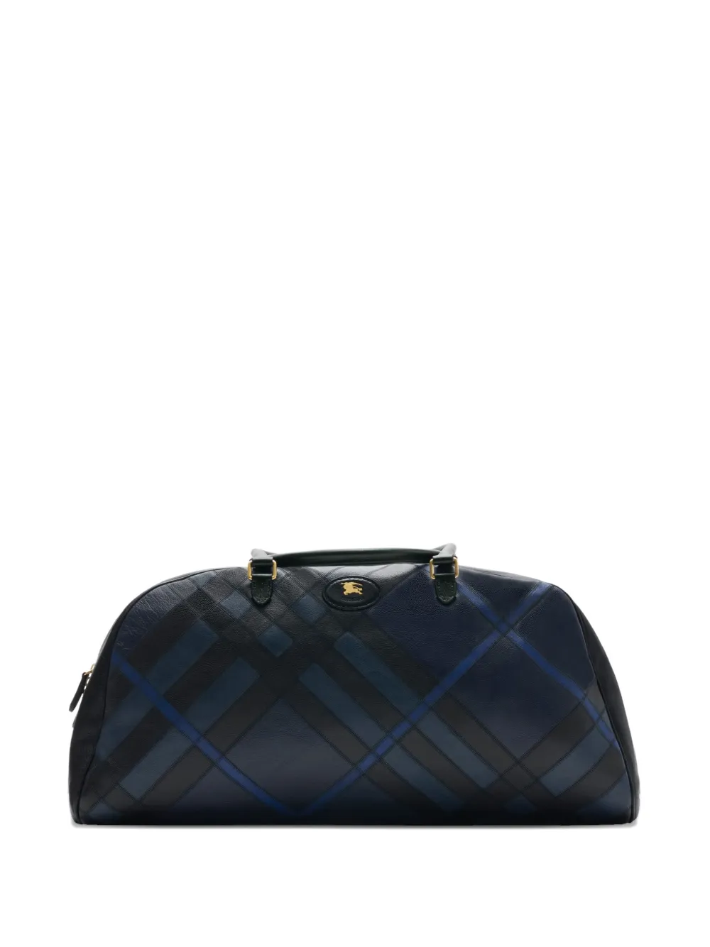 

Дорожная сумка в клетку BURBERRY, синий