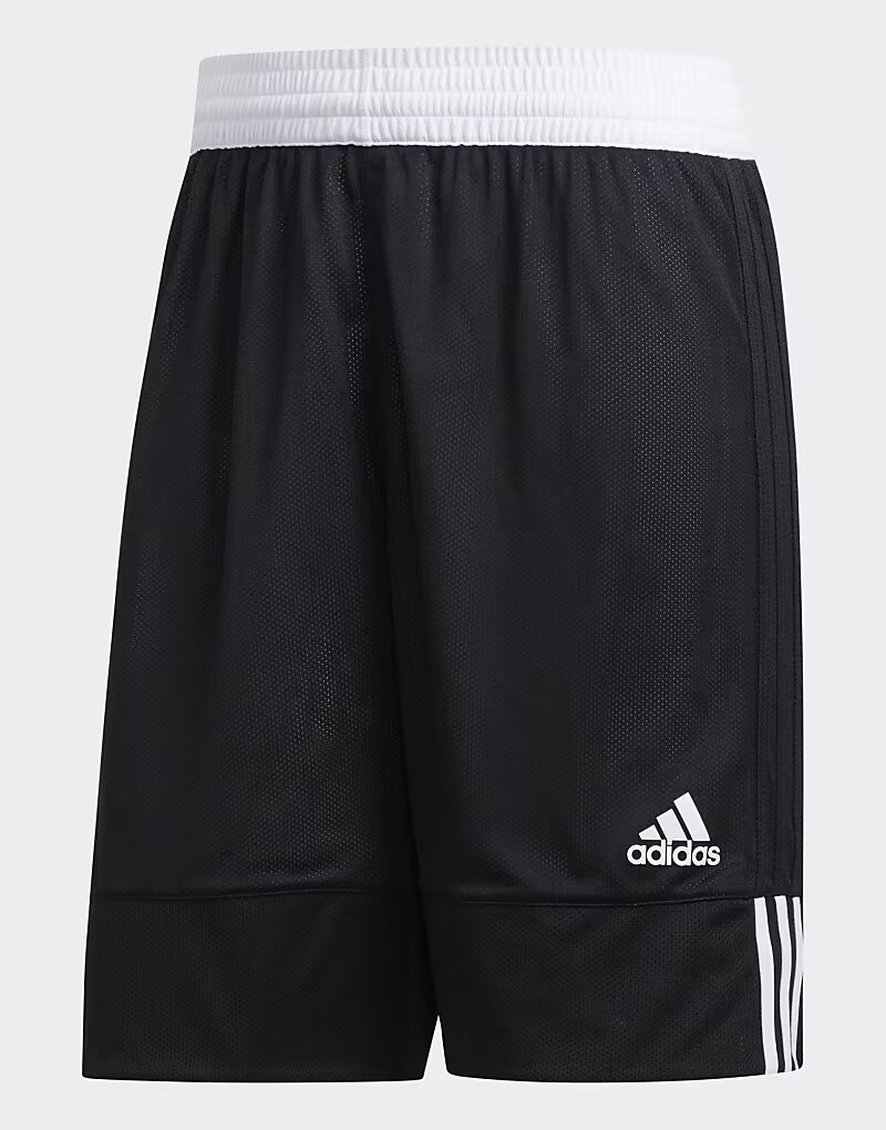 

Двусторонние шорты Adidas performance 3g speed черного и белого цветов