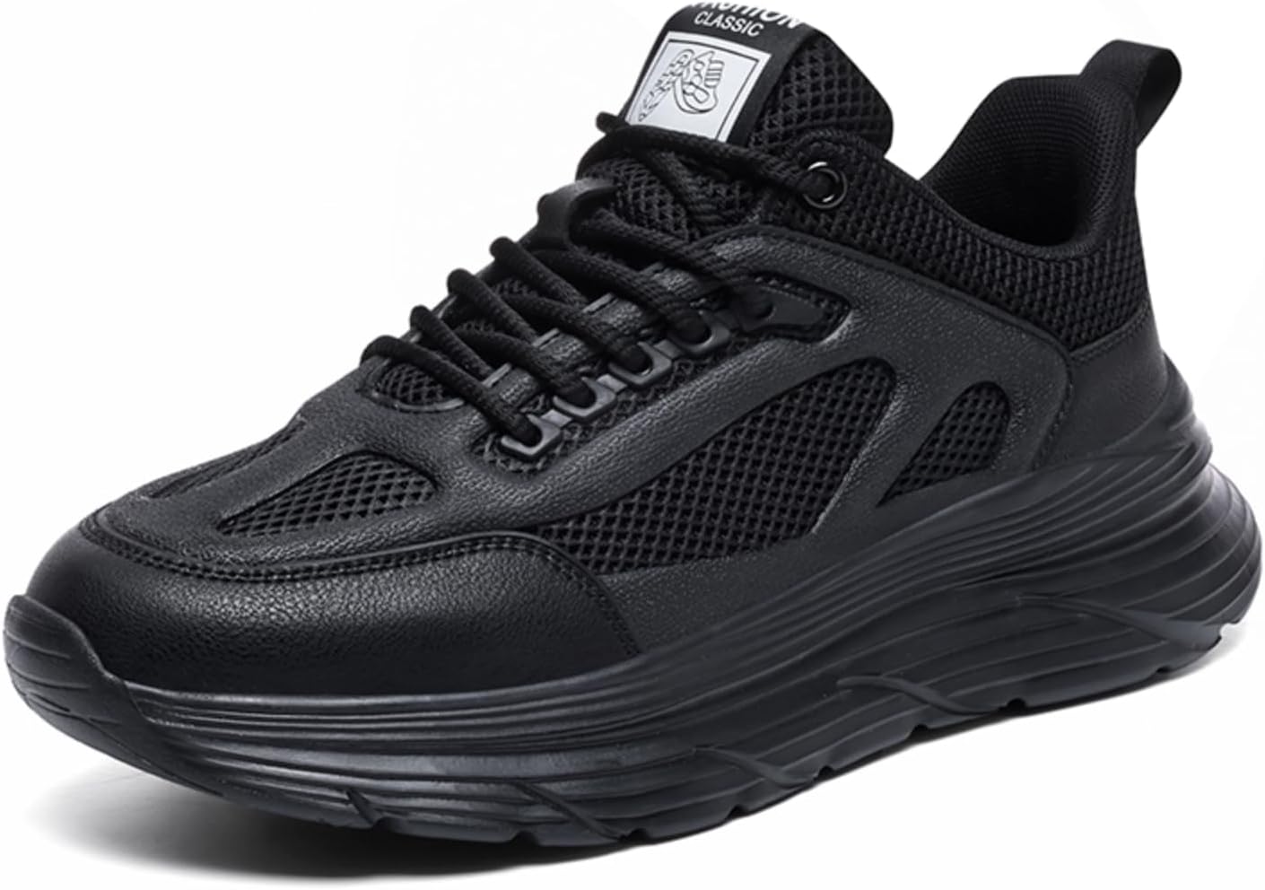 

Нескользящие кроссовки для шеф-повара Micoklinlin для мужчин и женщин, водонепроницаемые, маслостойкие, слипоны для работы на кухне и в сфере общественного питания, черный