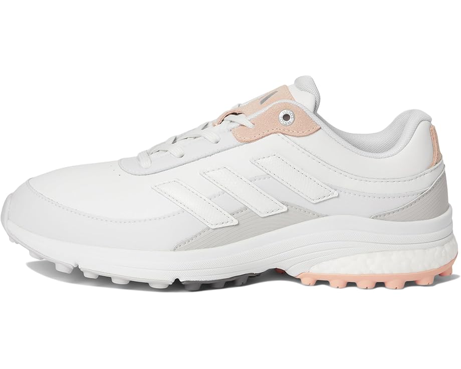 Кроссовки adidas Golf Zoysia Spikeless Golf Shoes, цвет Dash Grey/Crystal White/Powder Coral — фото 4