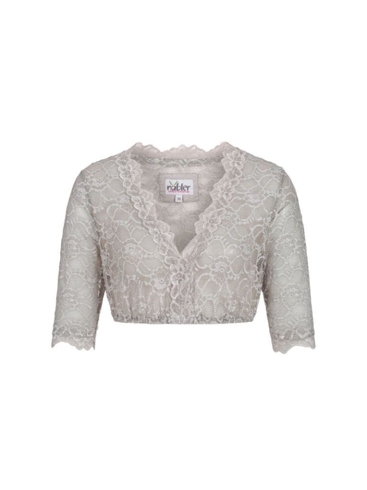 

Блузка Laura с рукавами 3/4 в серебристом цвете Nübler