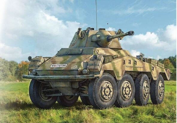 

Пластиковая модель Sd.Kfz. 234/2 Пума 1/35 (GXP-810532) Italeri
