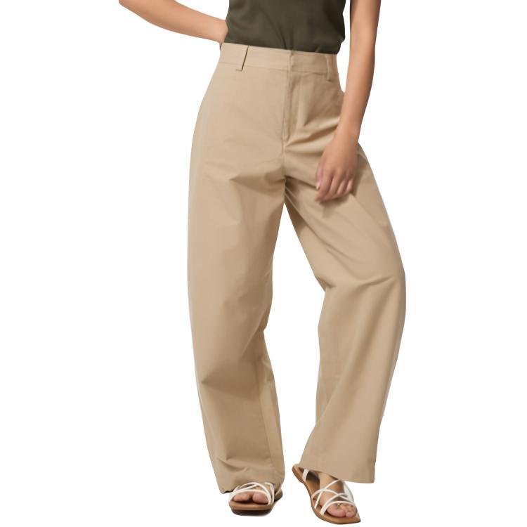 

UNIQLO Женские повседневные брюки бежевого цвета