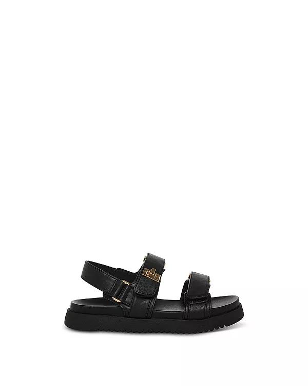 Сандалии Jmona для девочек - для малышей и для взрослых Steve Madden, черный — фото 2
