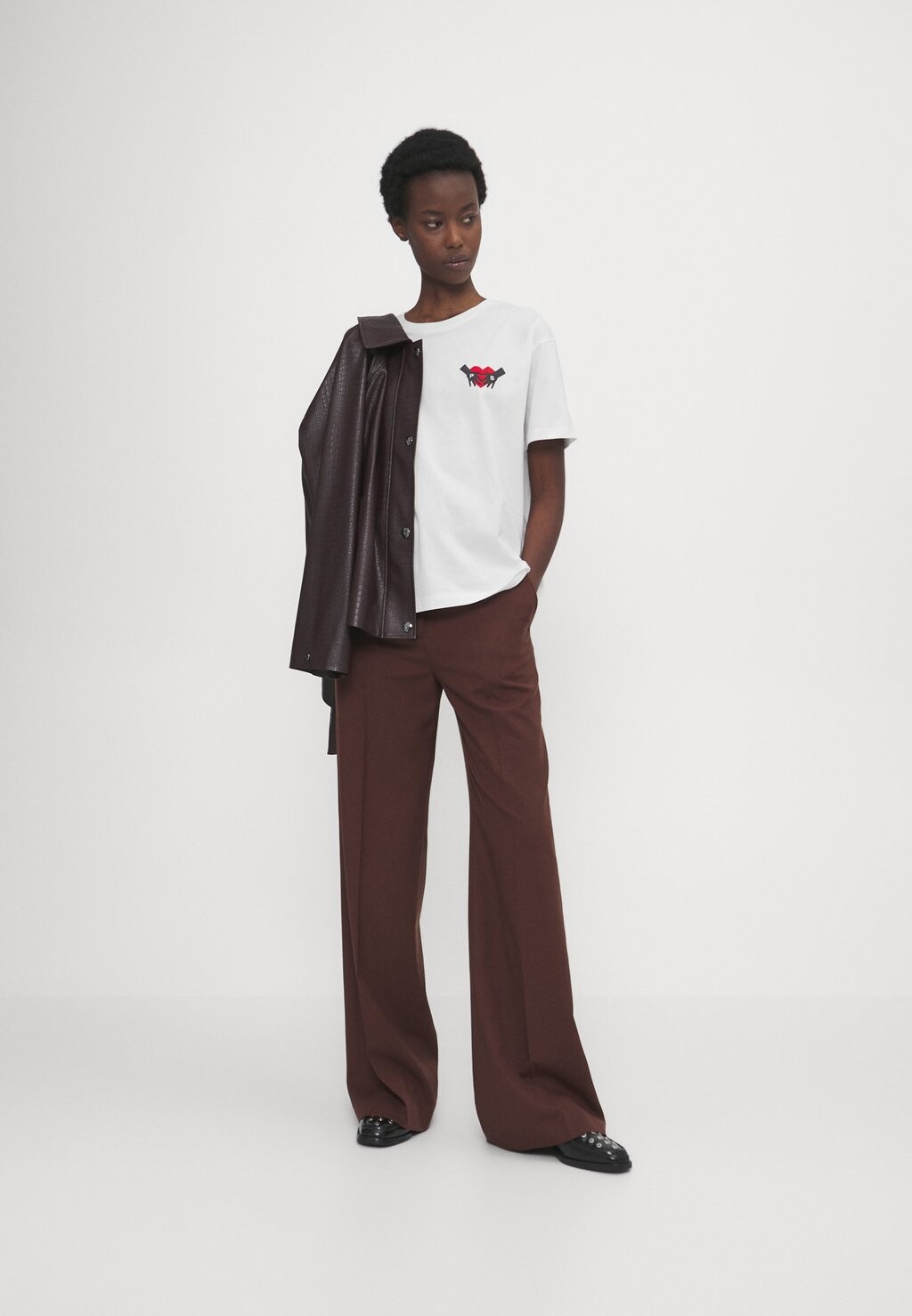 

Футболка с набивным рисунком WOMENS CUPID ARROW PS Paul Smith, белый