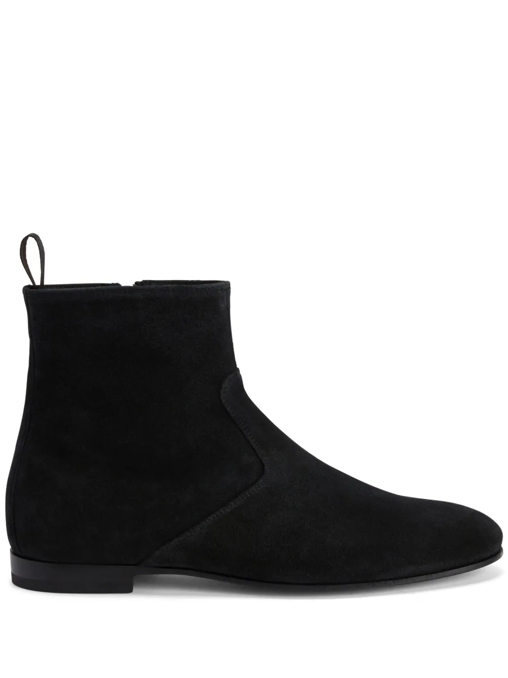 

Бархатные ботинки Giuseppe Zanotti, черный