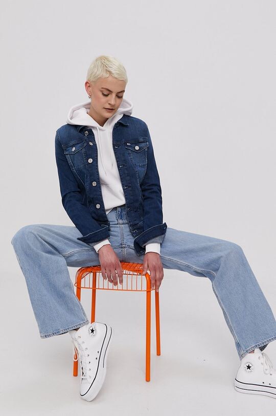 

Джинсовая куртка DW0DW09219.NOS Tommy Jeans, темно-синий