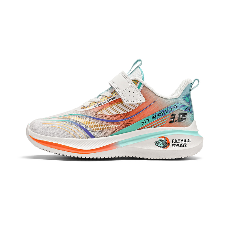 

Детские кроссовки для бега, устойчивые к истиранию FIRS Kids, белый/оранжевый