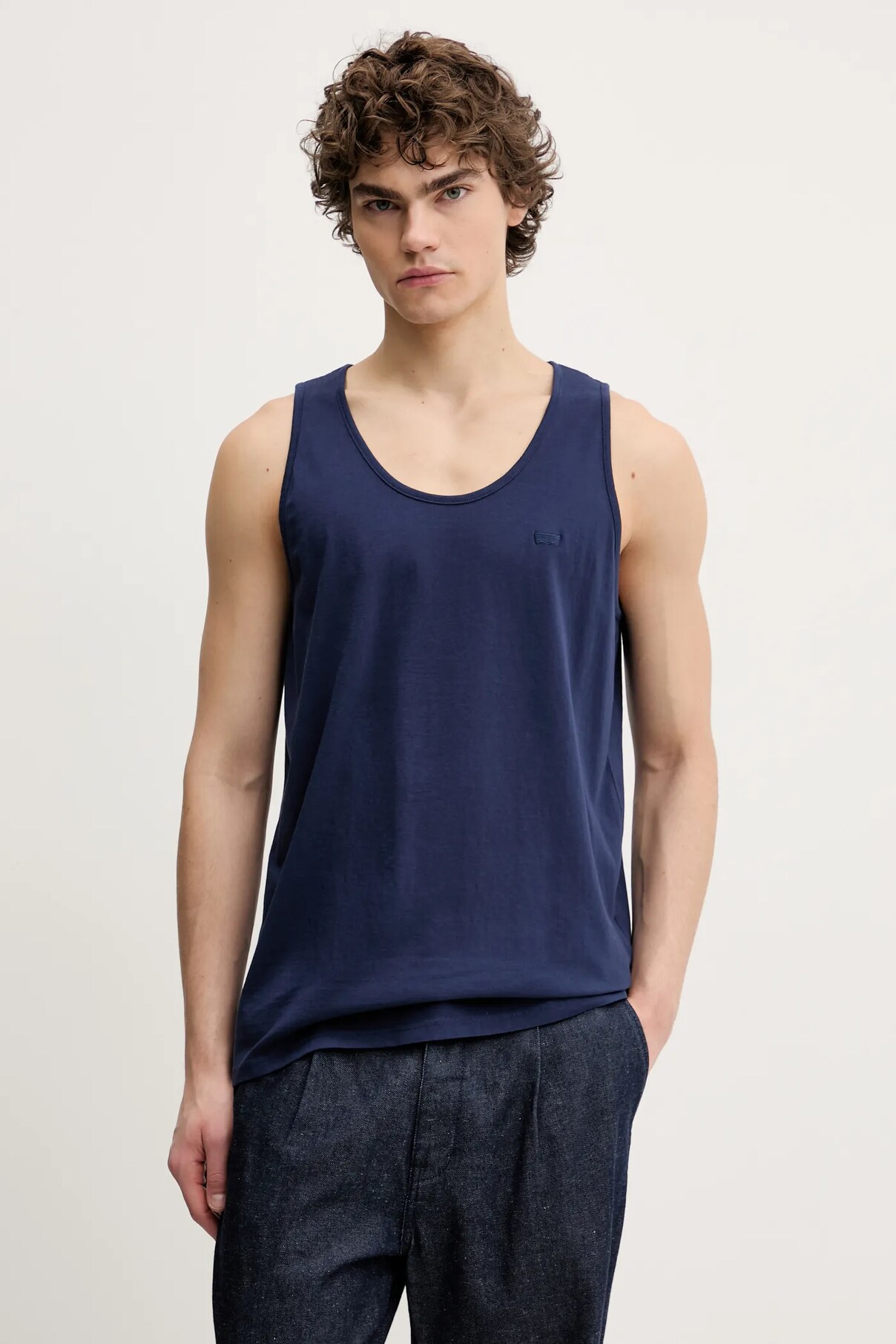 Футболка HOUSEMARK TANK из хлопка Levi'S, темно-синий — фото 2