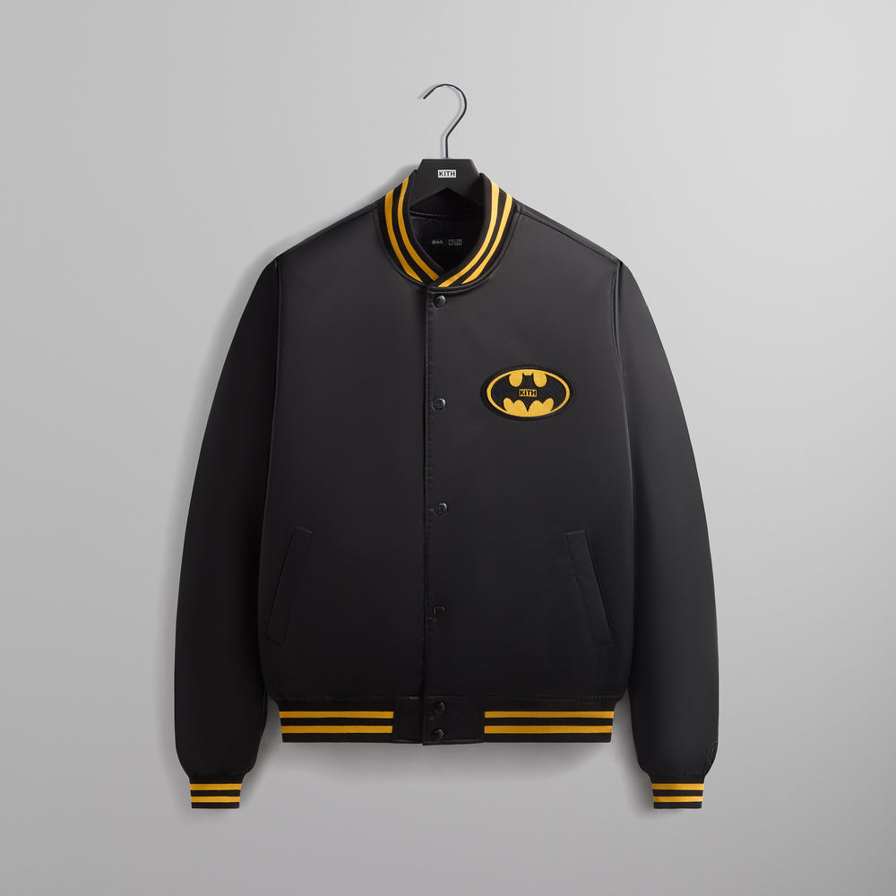 

Куртка Batman | Kith Satin Bomber Jacket, черный