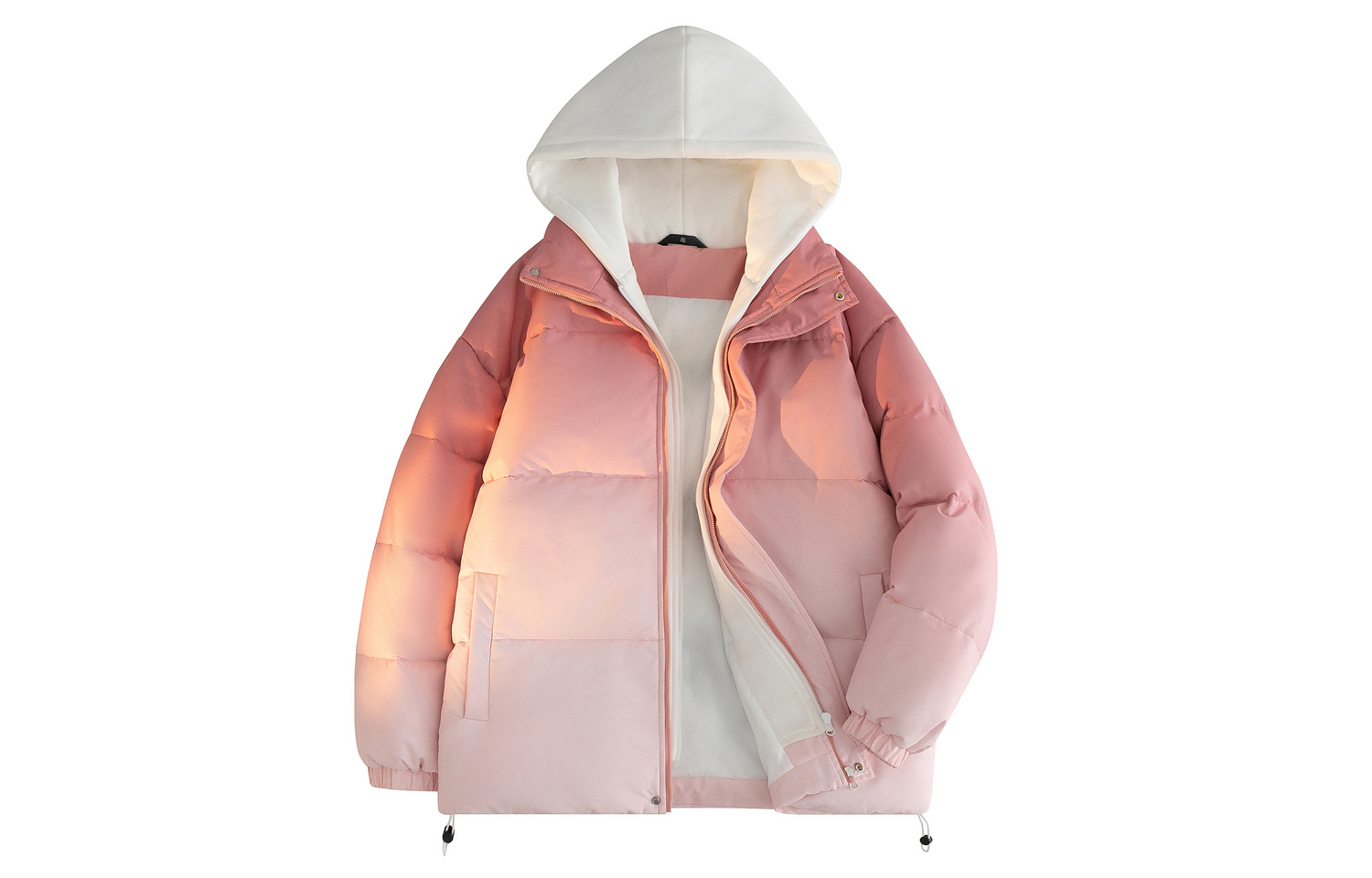 

WARRIOR Пуховик Huichao Riding The Wind Collection унисекс, Gradient Pink