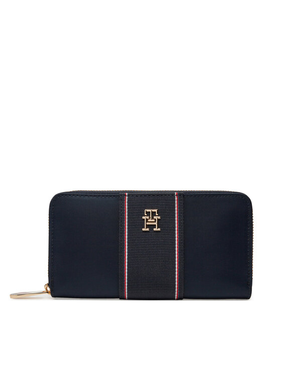 

Большой женский кошелек Poppy Lrg Za Corp AW0AW17271 Tommy Hilfiger, синий