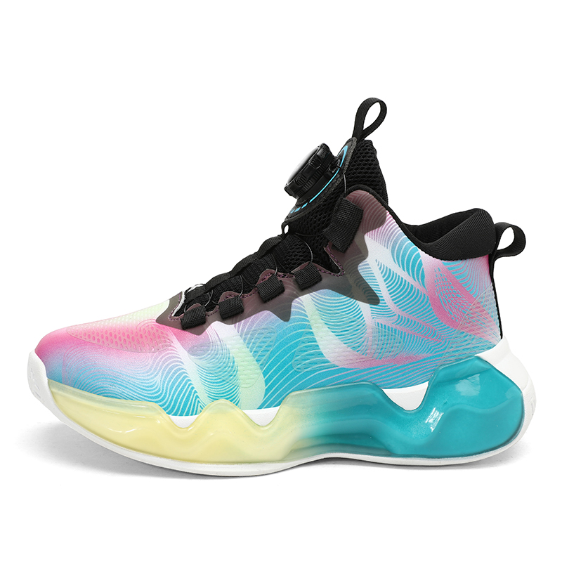 

LONGDUIZHANG Женские баскетбольные кроссовки YZ-6110 Black Blue с амортизацией и износостойкостью [Легкие с отскоком], цвет YZ-6110 Black Blue[Lightweight Rebound]